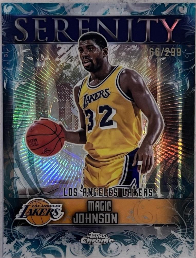 Magic Johnson [Teal Refractor] #SY-9