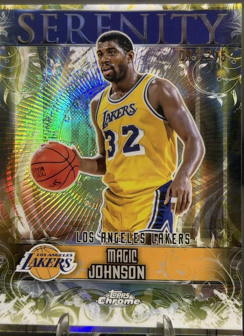 Magic Johnson [Yellow Refractor] #SY-9