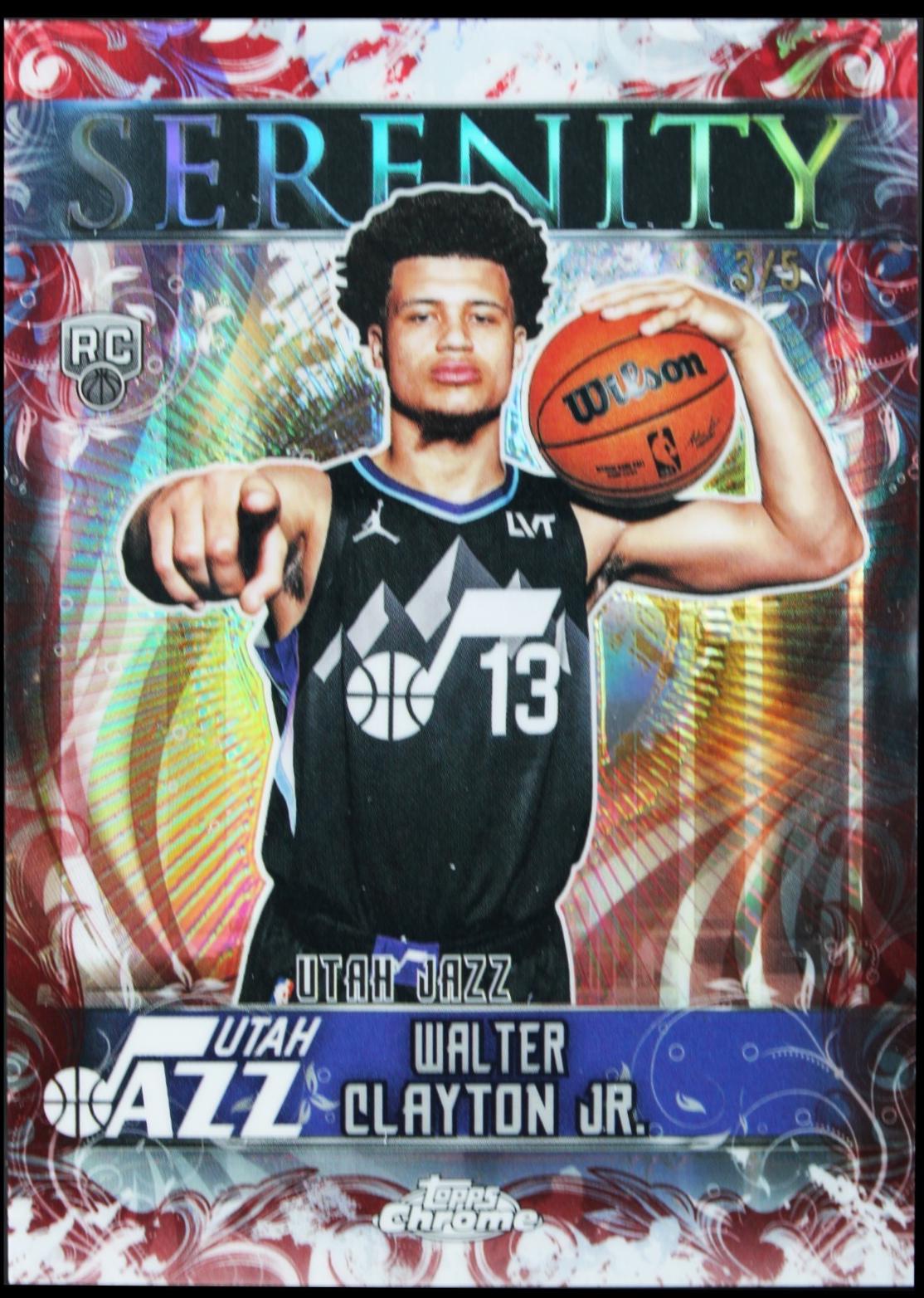 Walter Clayton Jr. [Red Refractor] #SY-14