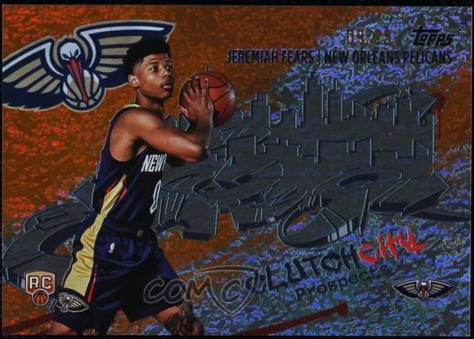 Jeremiah Fears [Holo Orange Foil] #CC-7