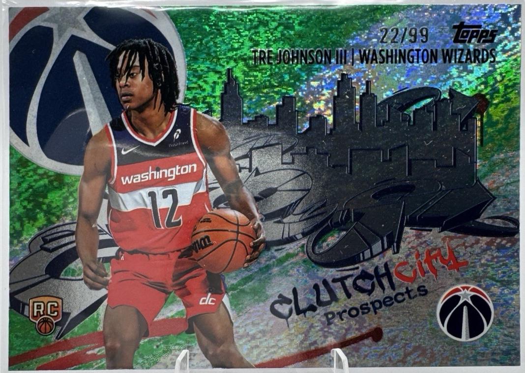 Tre Johnson III [Holo Green Foil] #CC-6