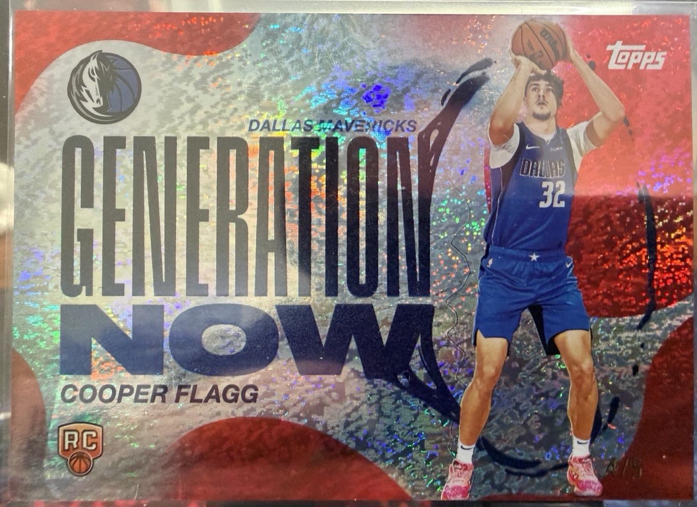 Cooper Flagg [Holo Red Foil] #GN-1