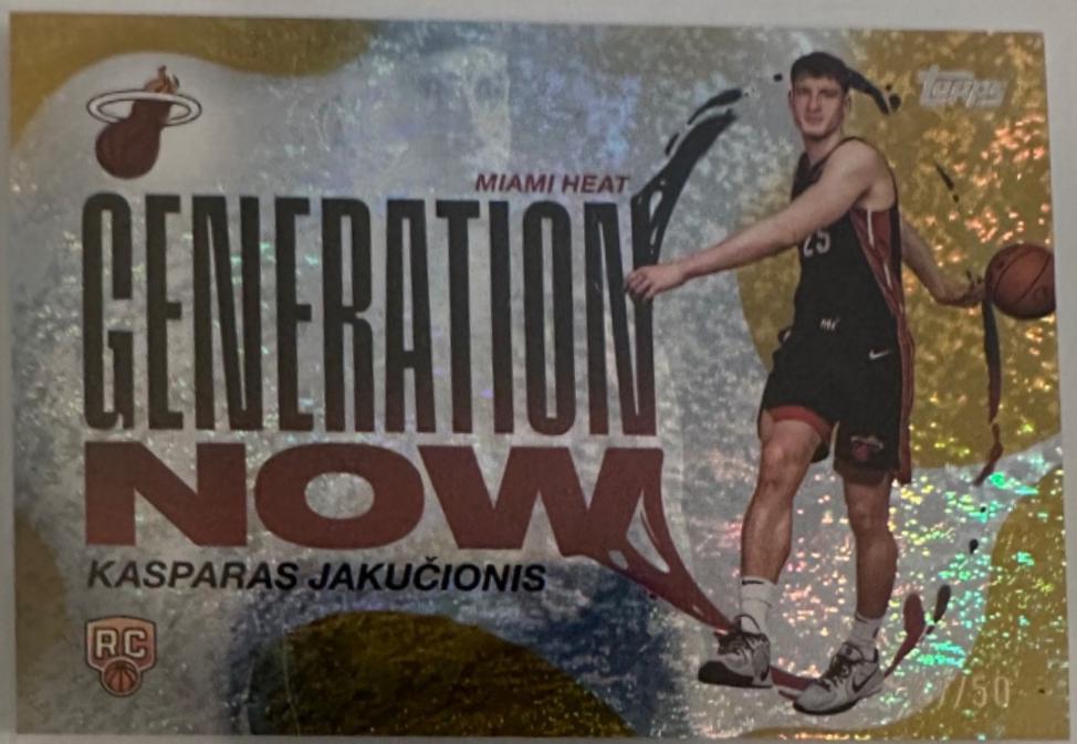 Kasparas Jakucionis [Holo Gold Foil] #GN-20