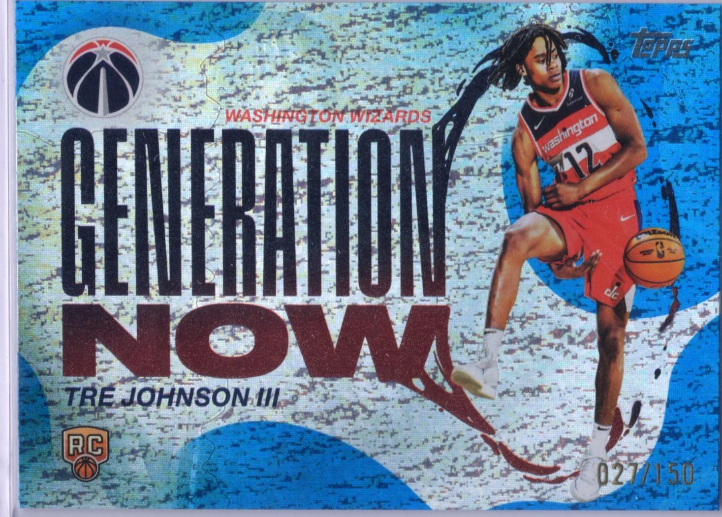 Tre Johnson III [Holo Blue Foil] #GN-6