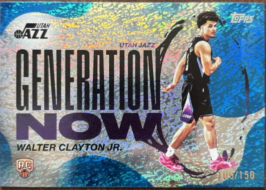 Walter Clayton Jr. [Holo Blue Foil] #GN-18