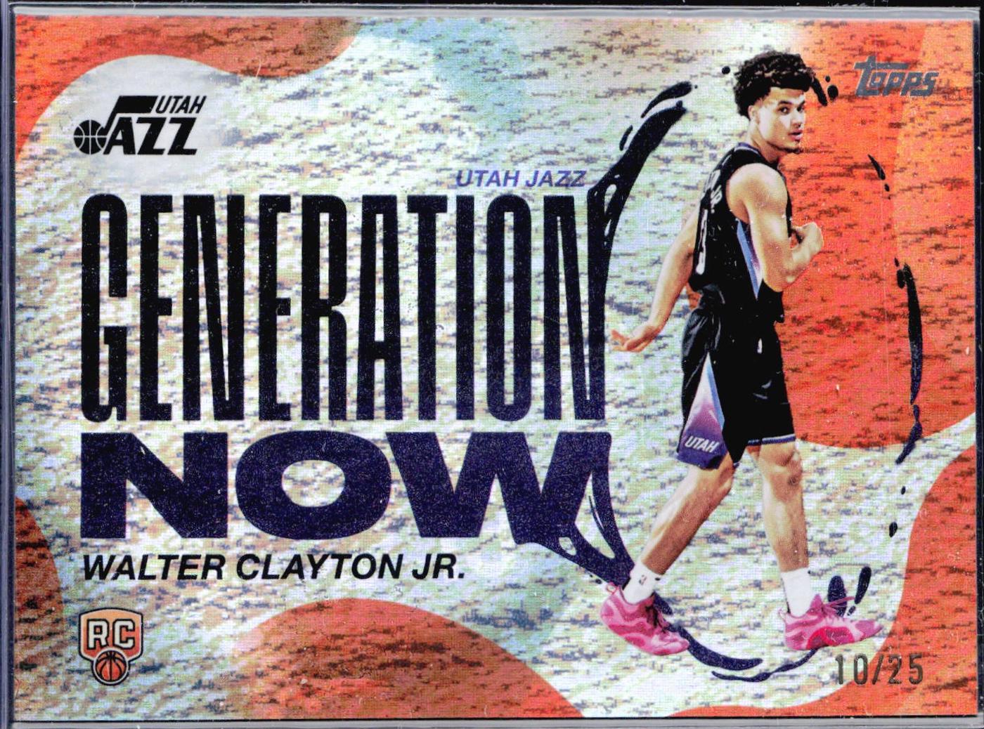 Walter Clayton Jr. [Holo Orange Foil] #GN-18