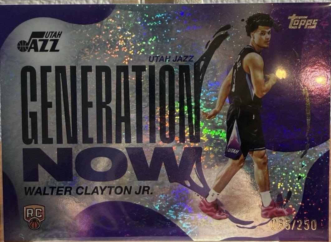 Walter Clayton Jr. [Holo Purple Foil] #GN-18