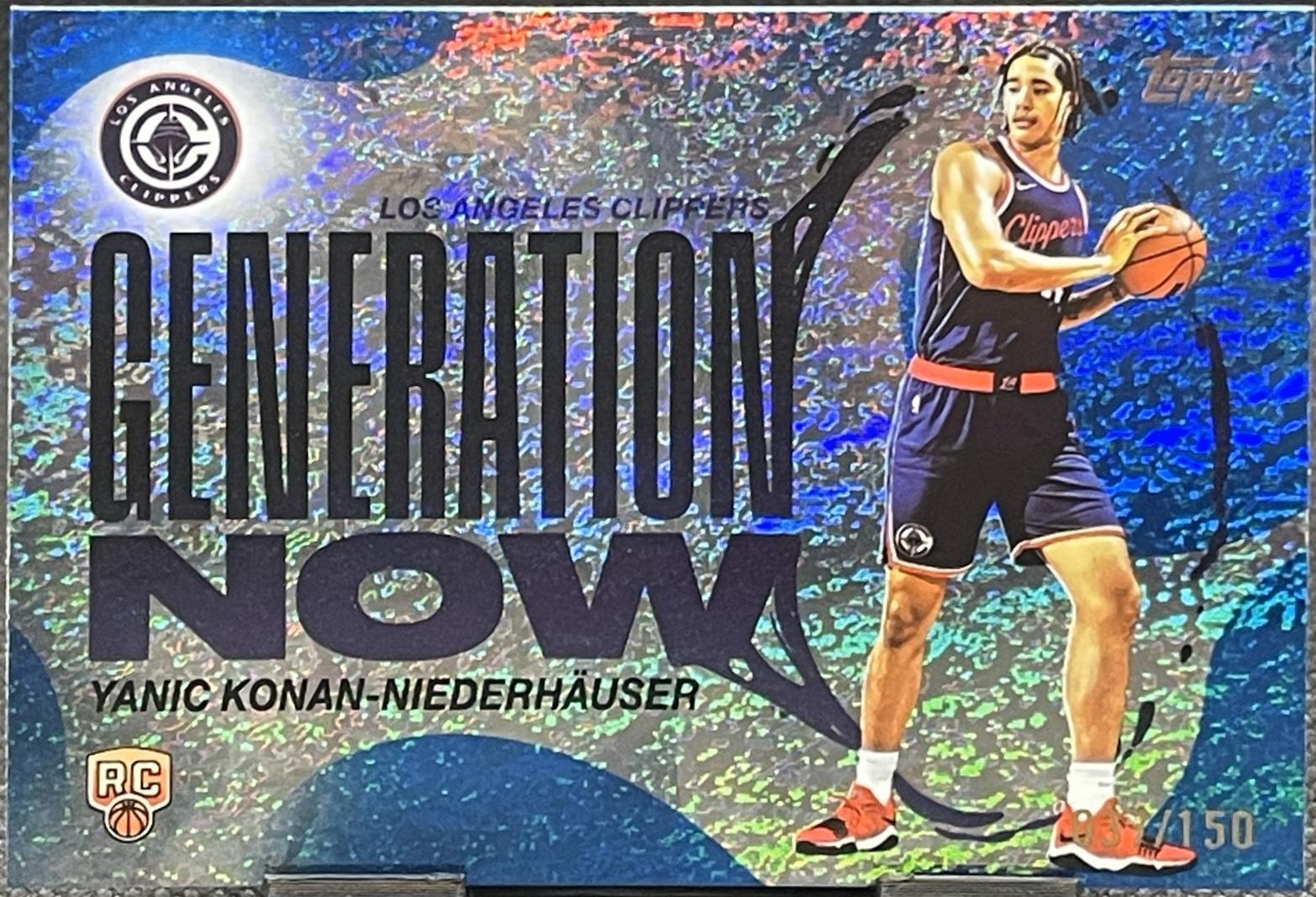 Yanic Konan-Niederhauser [Holo Blue Foil] #GN-30