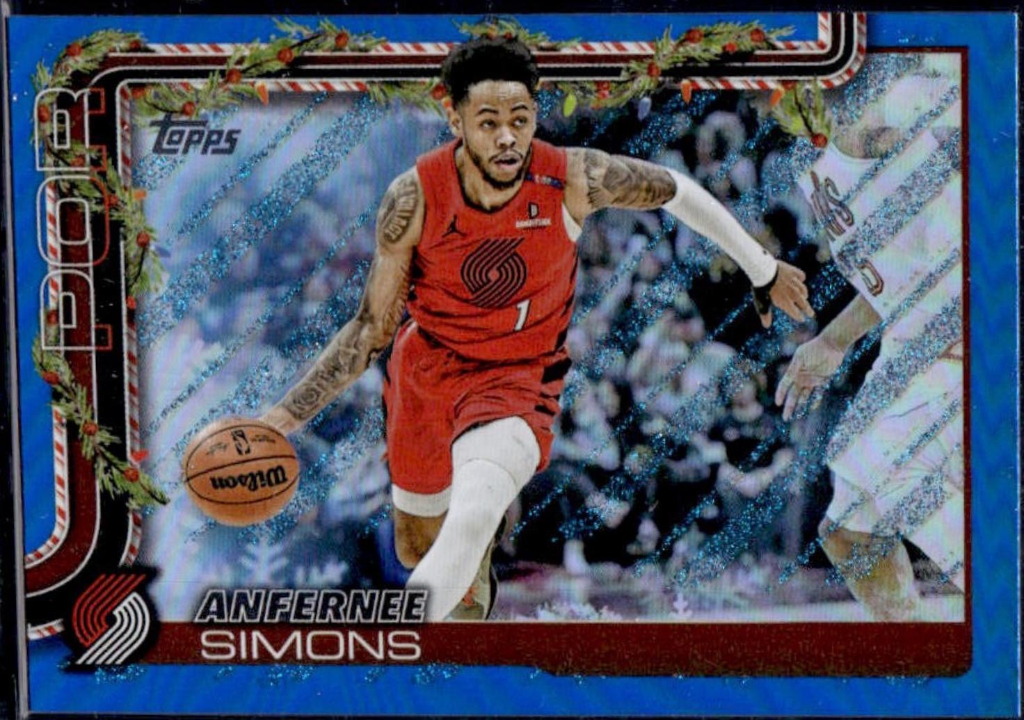 Anfernee Simons [Blue Metallic Glitter] #H97