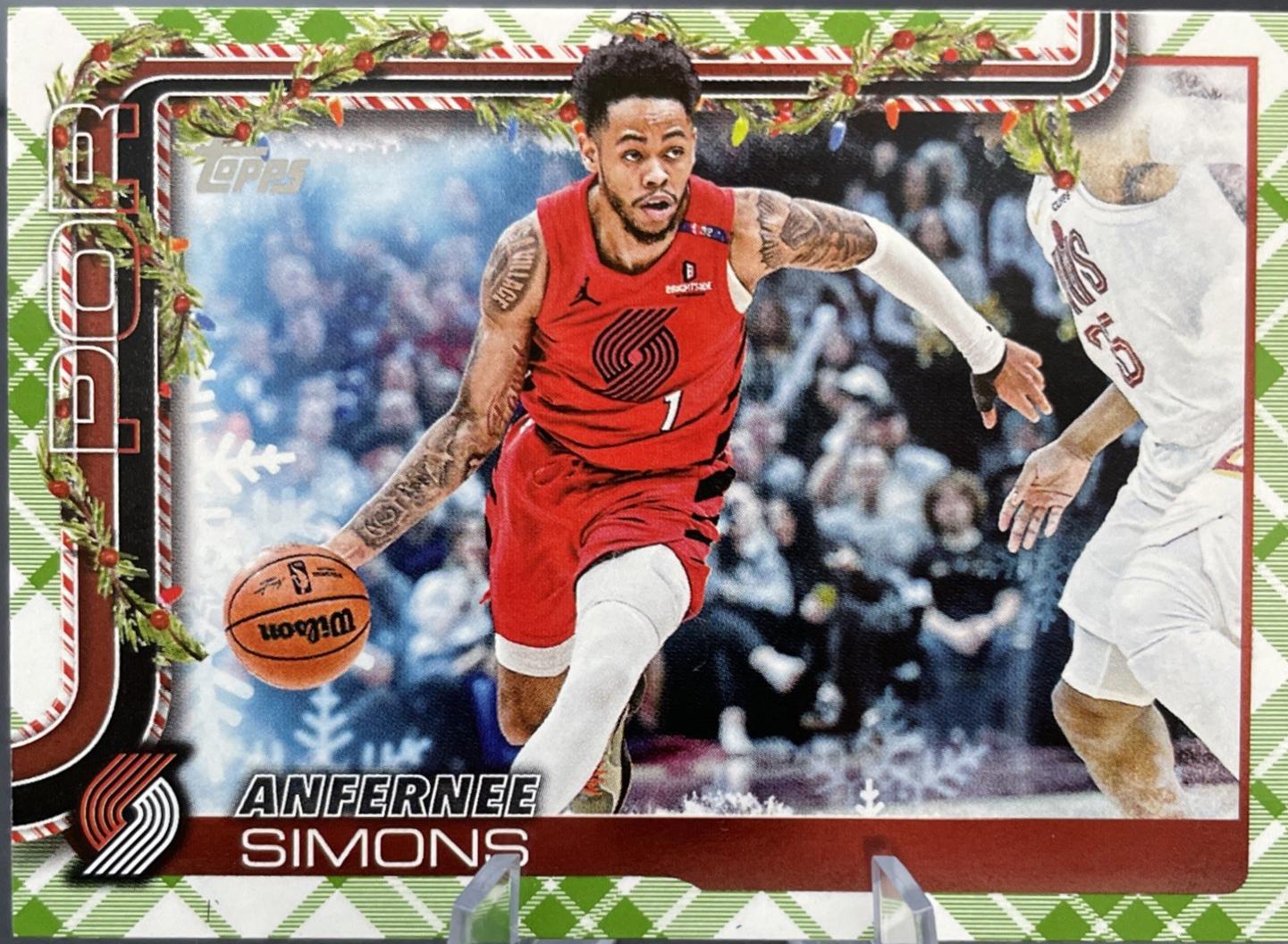 Anfernee Simons [Plaid] #H97