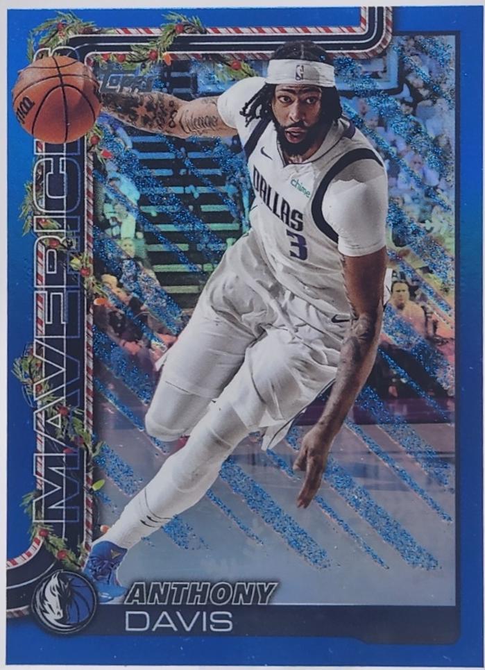 Anthony Davis [Blue Metallic Glitter] #H136