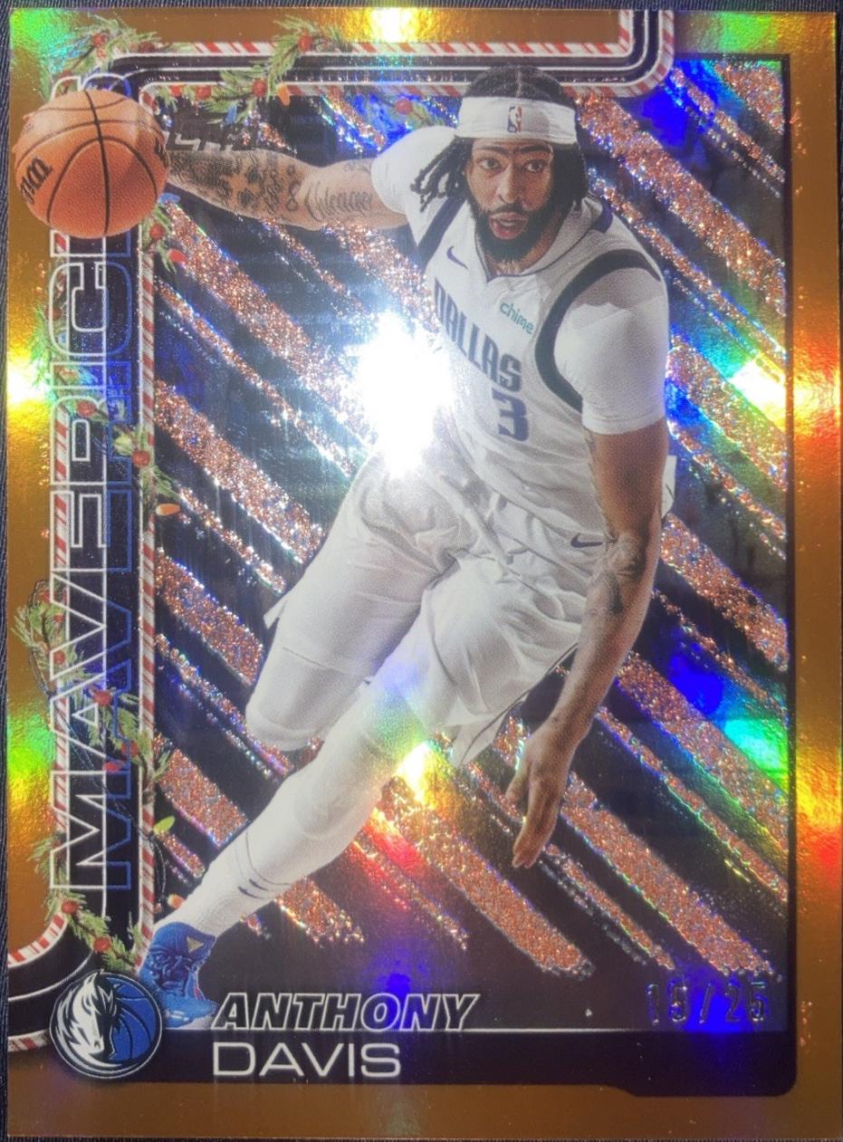 Anthony Davis [Orange Metallic Glitter] #H136