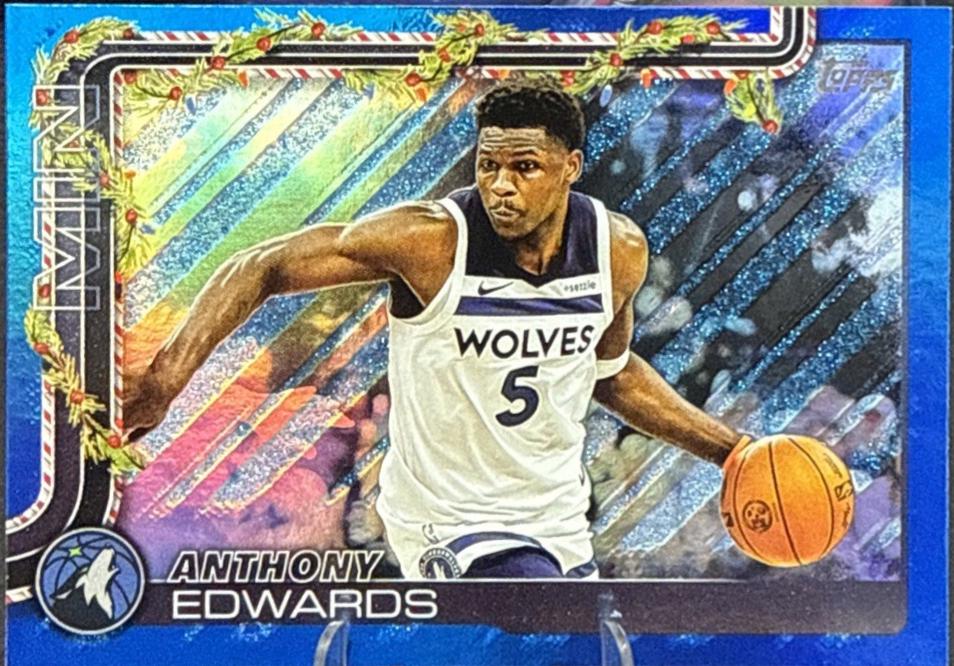Anthony Edwards [Blue Metallic Glitter] #H84