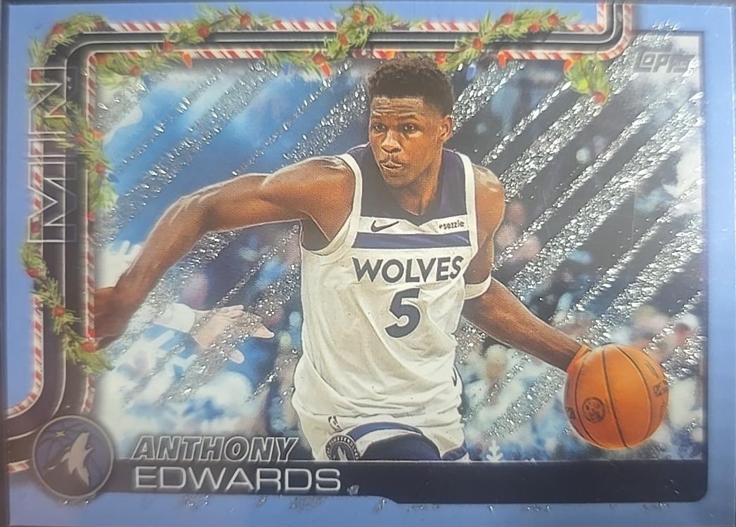 Anthony Edwards [Light Blue White Glitter] #H84
