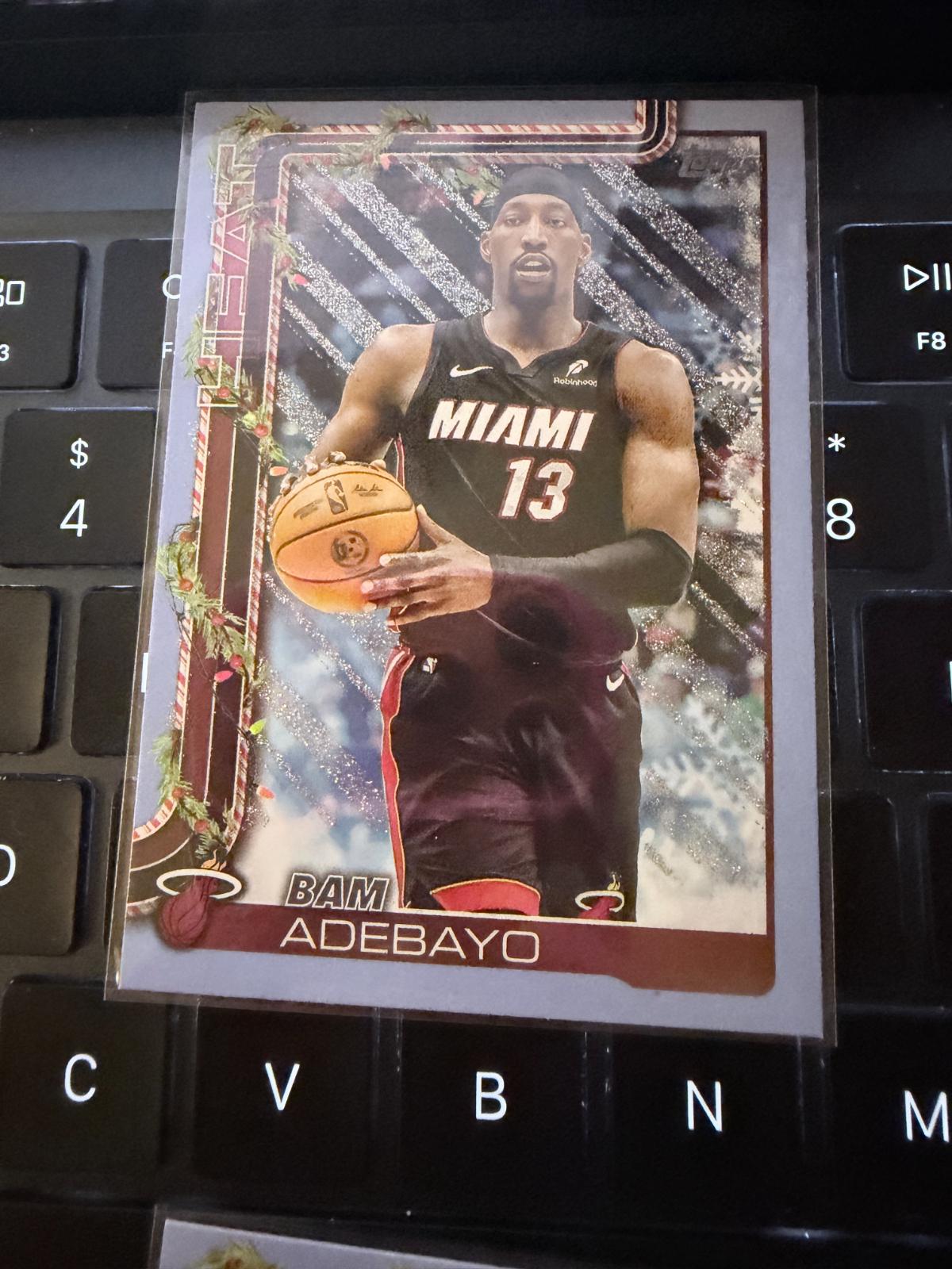Bam Adebayo [Light Blue White Glitter] #H60