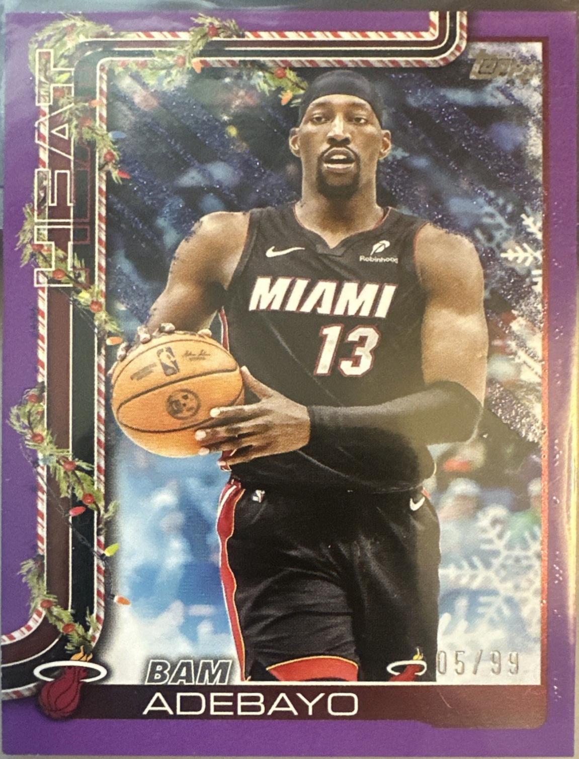 Bam Adebayo [Purple Metallic Glitter] #H60