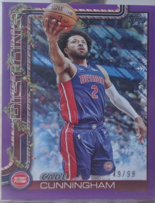 Cade Cunningham [Purple Metallic Glitter] #H32