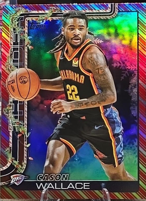 Cason Wallace [Stocking Stuffer Metallic Candy Cane SSP] #H94