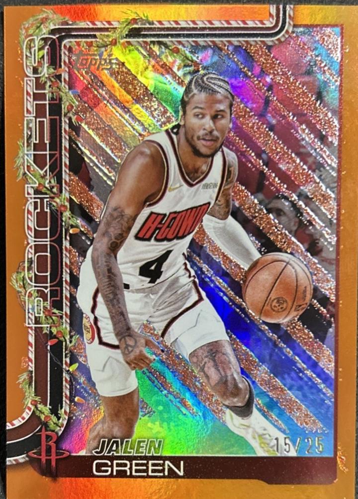 Jalen Green [Orange Metallic Glitter] #H140
