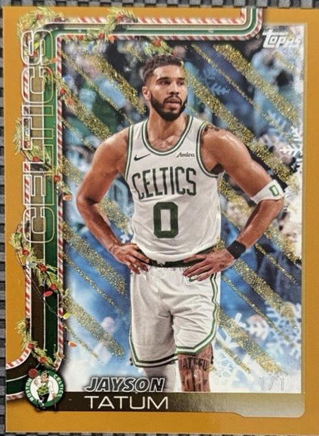 Jayson Tatum [Golden Glitter] #H1