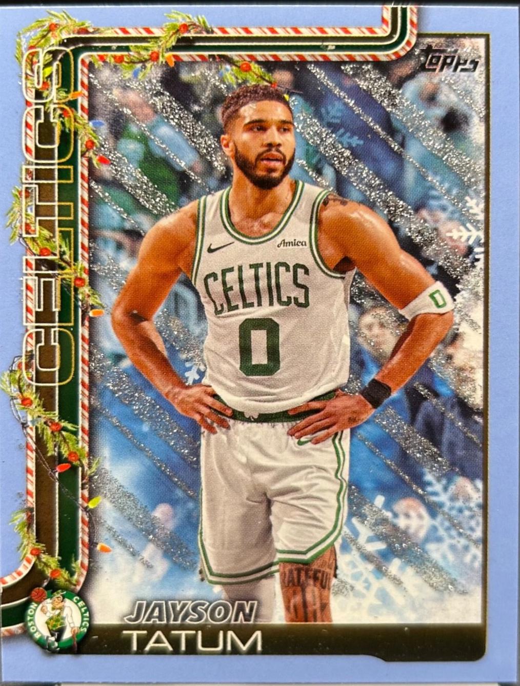 Jayson Tatum [Light Blue White Glitter] #H1