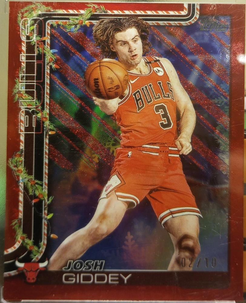 Josh Giddey [Red Metallic Glitter] #H28
