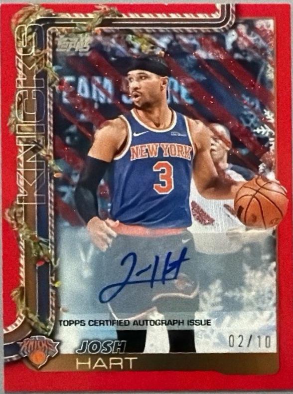 Josh Hart [Red Metallic Glitter] #H14