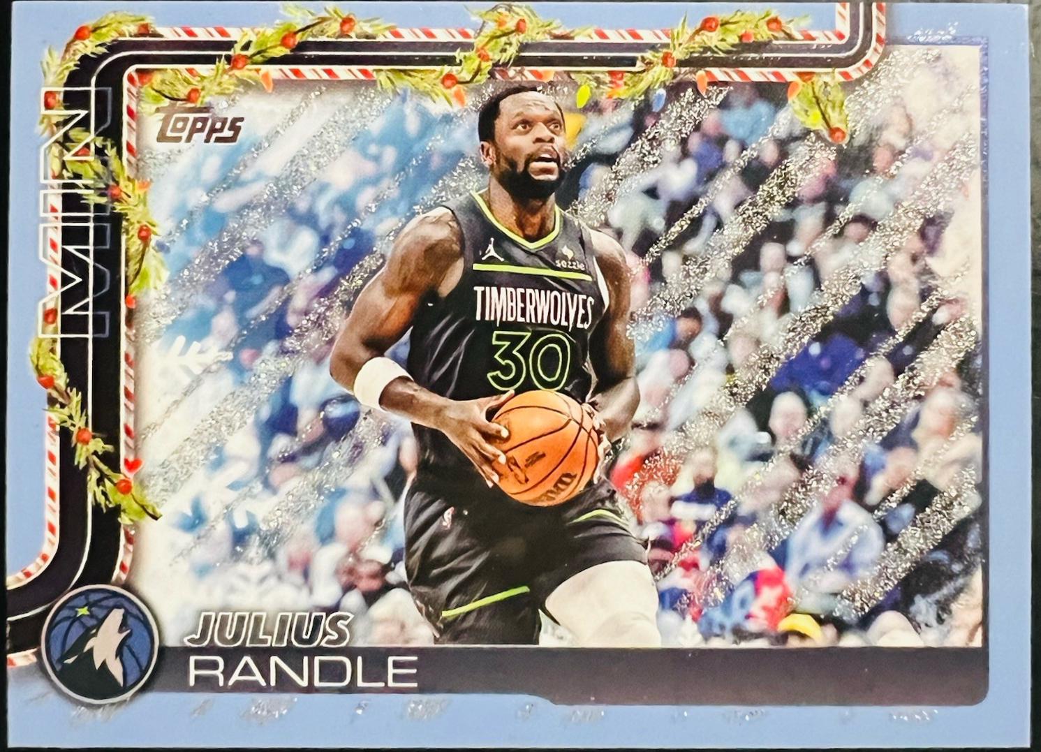 Julius Randle [Light Blue White Glitter] #H86
