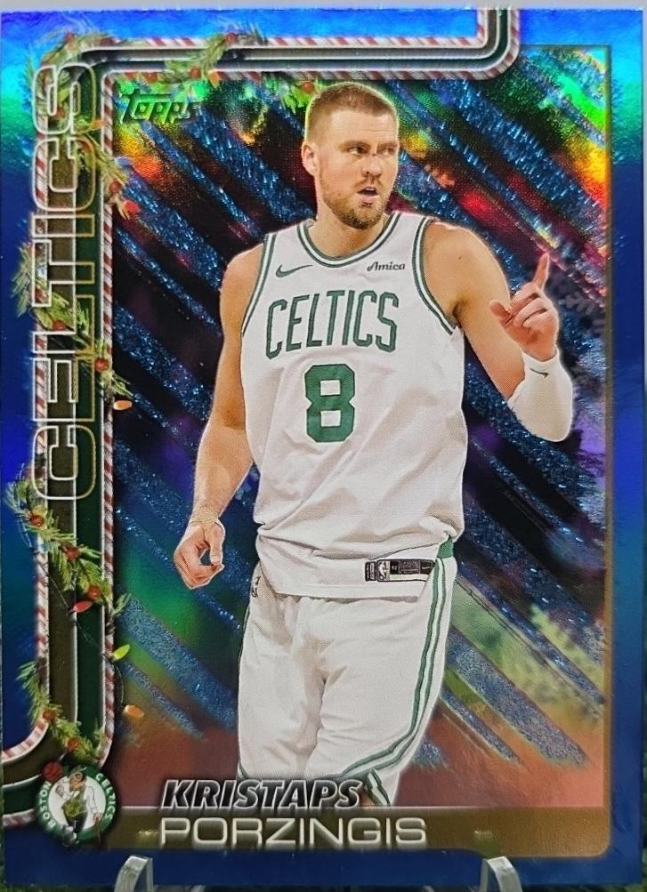 Kristaps Porzingis [Blue Metallic Glitter] #H3