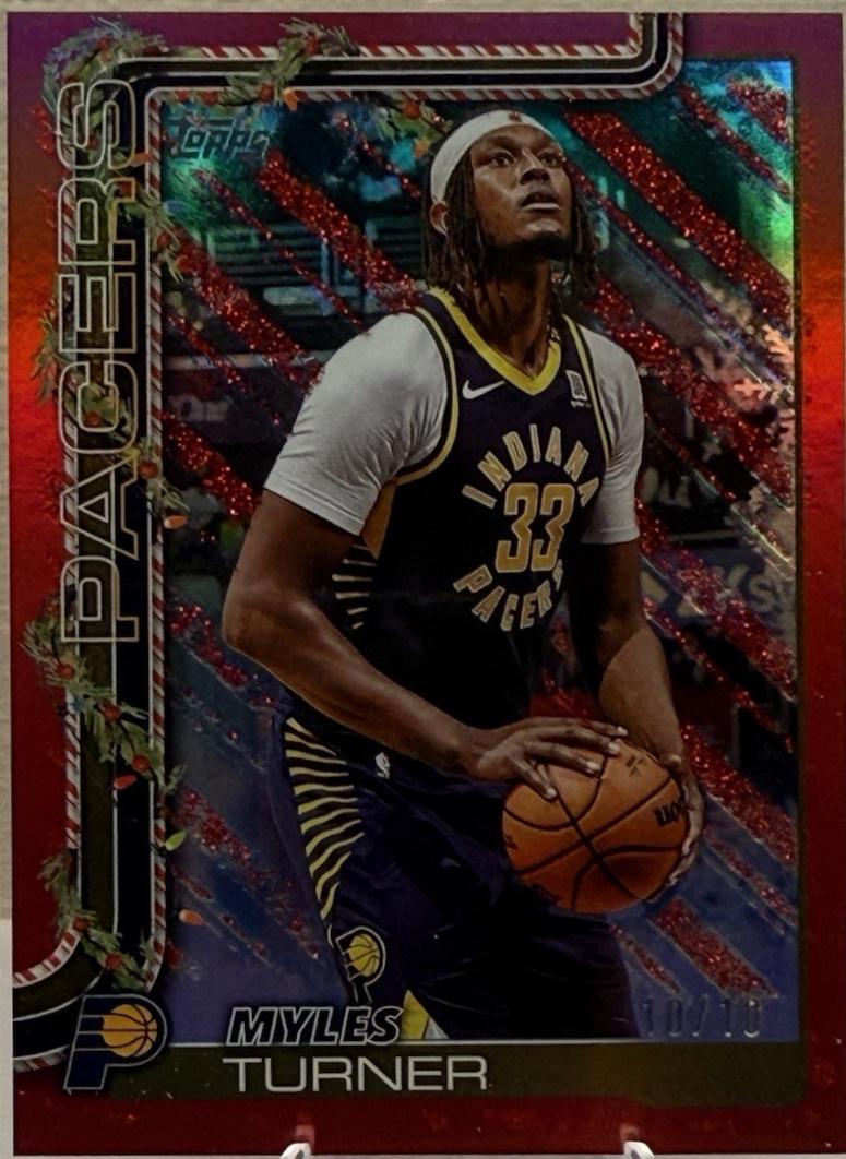 Myles Turner [Red Metallic Glitter] #H40
