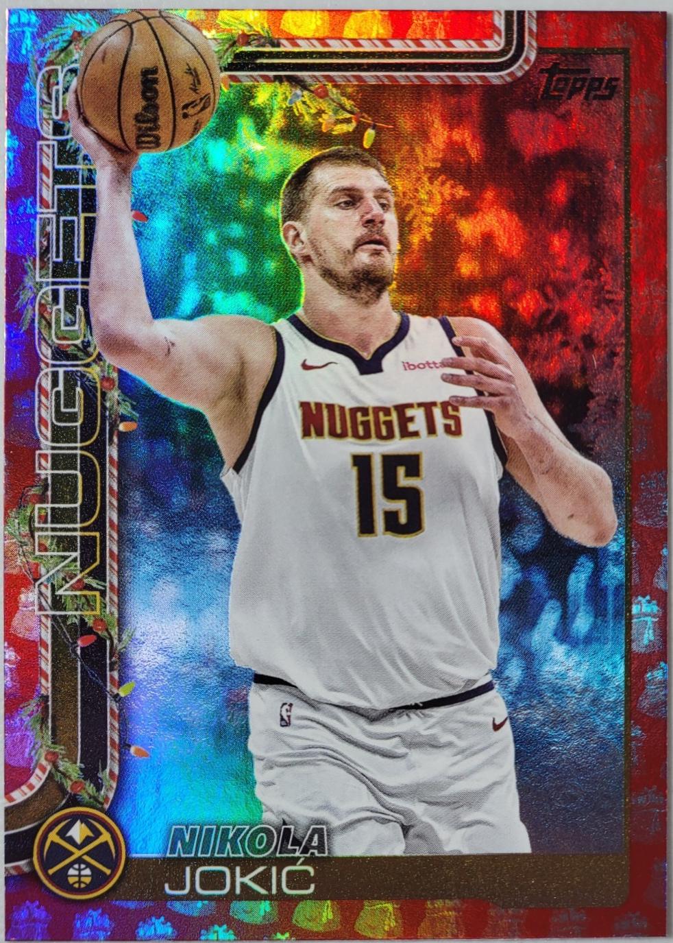 Nikola Jokic [Stocking Stuffer Metallic Santa Bag SSP] #H78