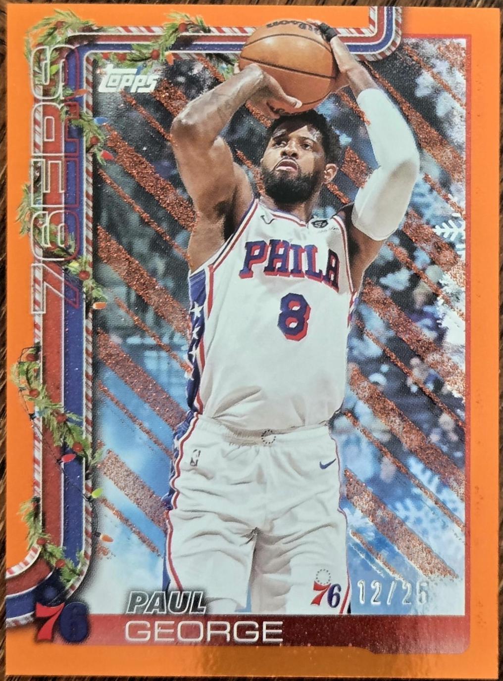 Paul George [Orange Metallic Glitter] #H19
