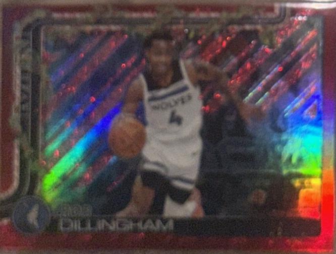 Rob Dillingham [Red Metallic Glitter] #H89