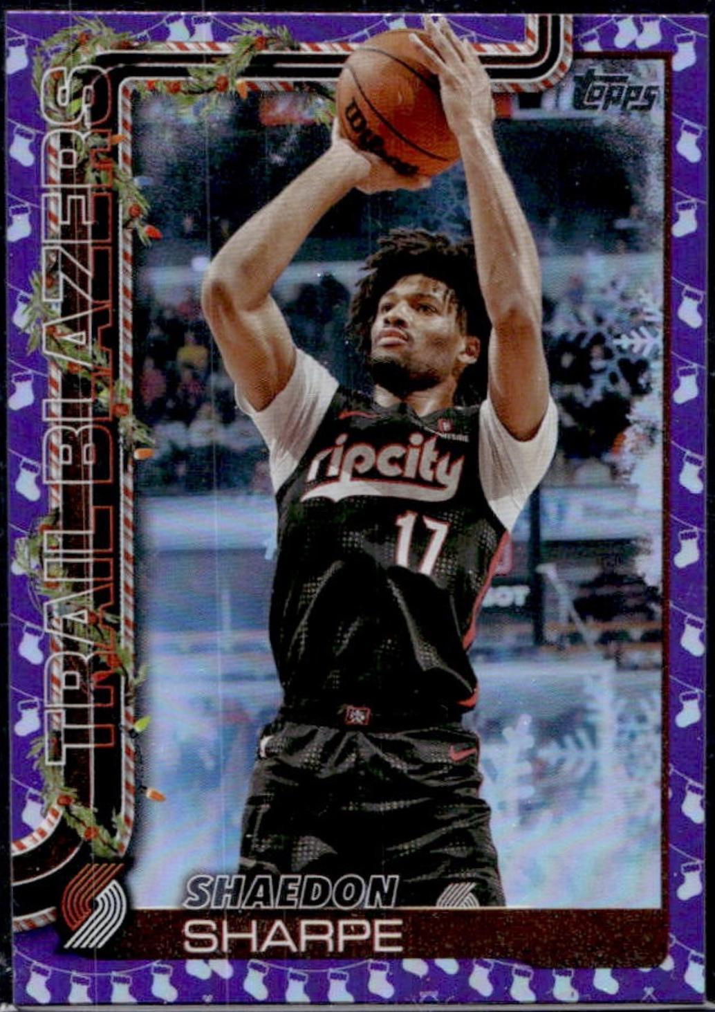 Shaedon Sharpe [Stocking Stuffer Metallic Stocking SSP] #H98