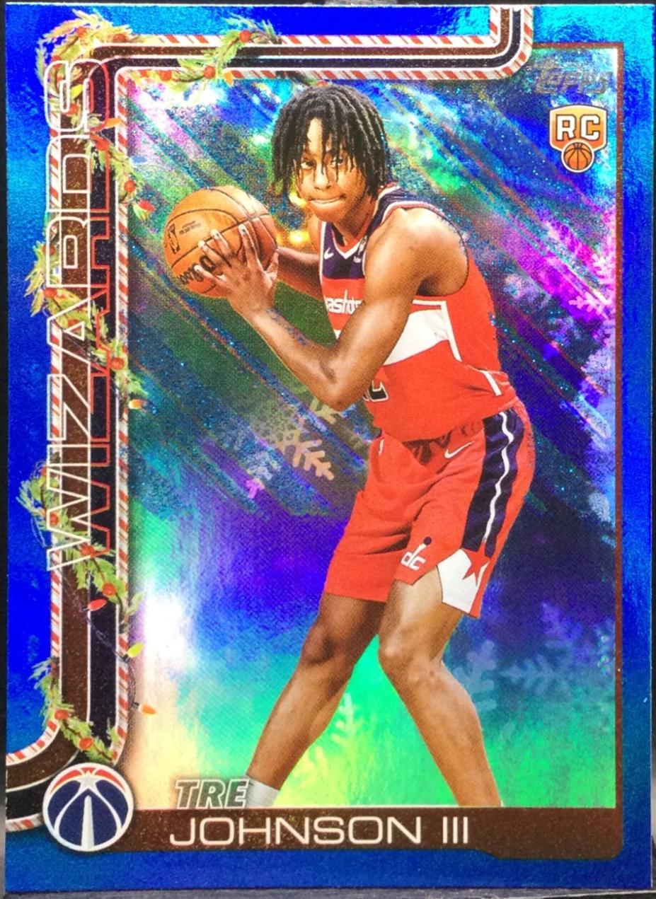 Tre Johnson III [Blue Metallic Glitter] #H166