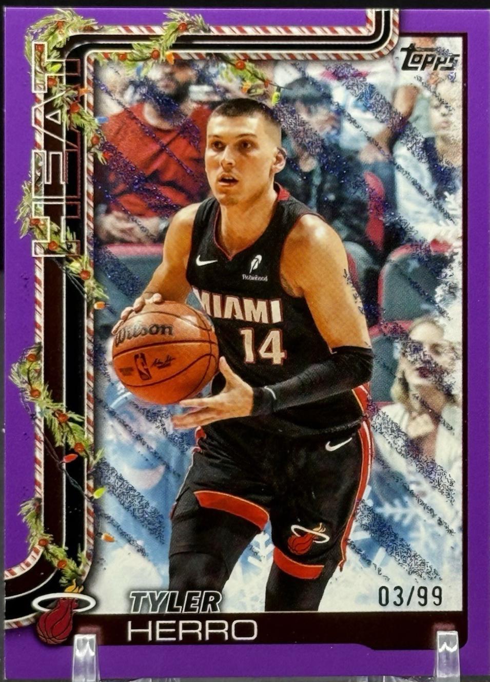 Tyler Herro [Purple Metallic Glitter] #H58