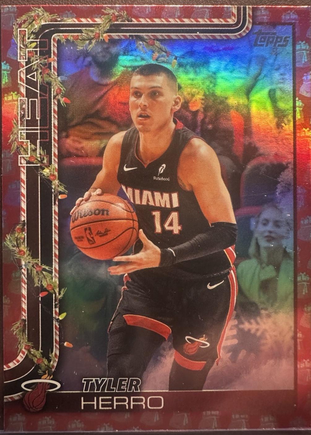 Tyler Herro [Stocking Stuffer Metallic Santa Bag SSP] #H58