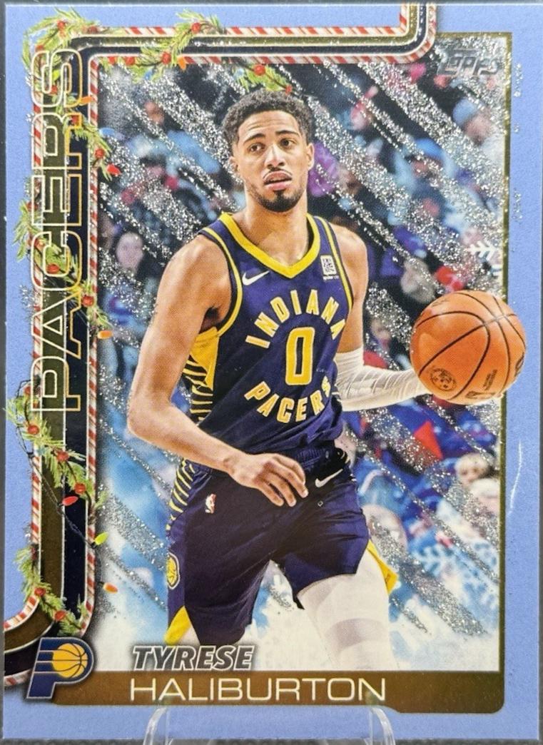 Tyrese Haliburton [Light Blue White Glitter] #H38