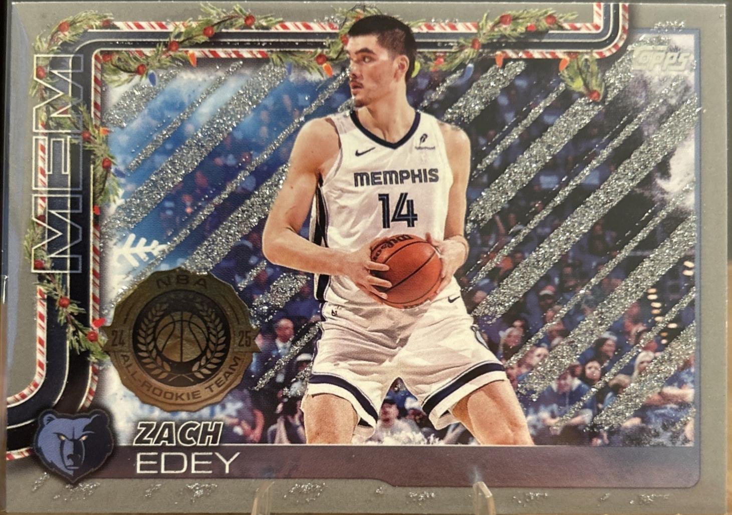 Zach Edey [Purple Metallic Glitter] #H150