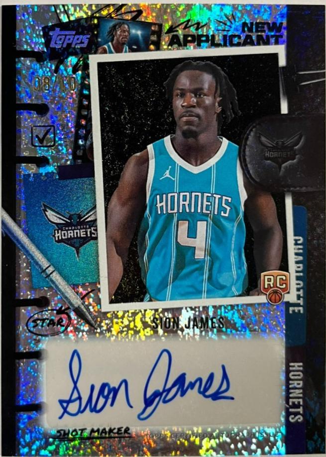Sion James [Holo Black Foil] #NA-SJ