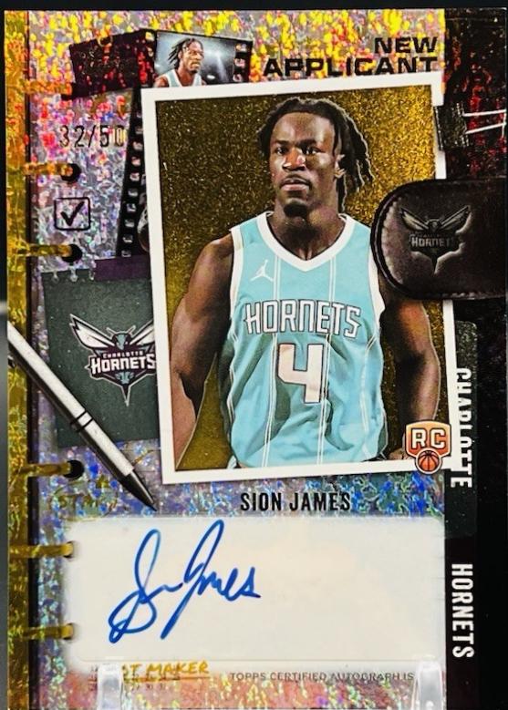 Sion James [Holo Gold Foil] #NA-SJ