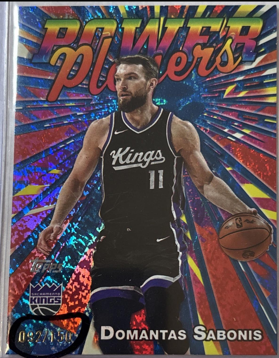 Domantas Sabonis [Holo Blue Foil] #PP-14