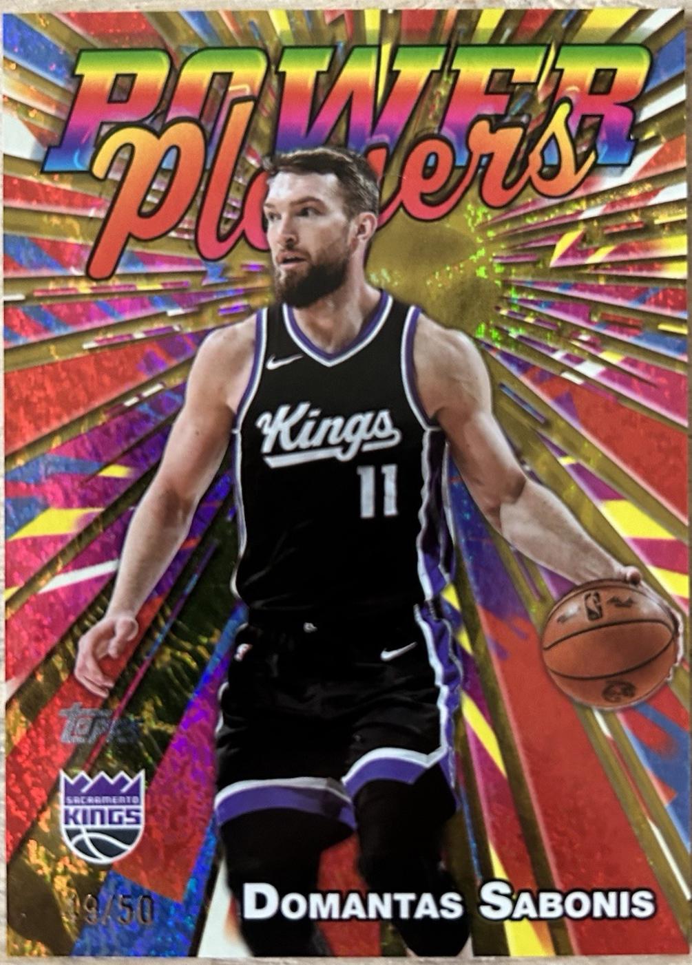 Domantas Sabonis [Holo Gold Foil] #PP-14