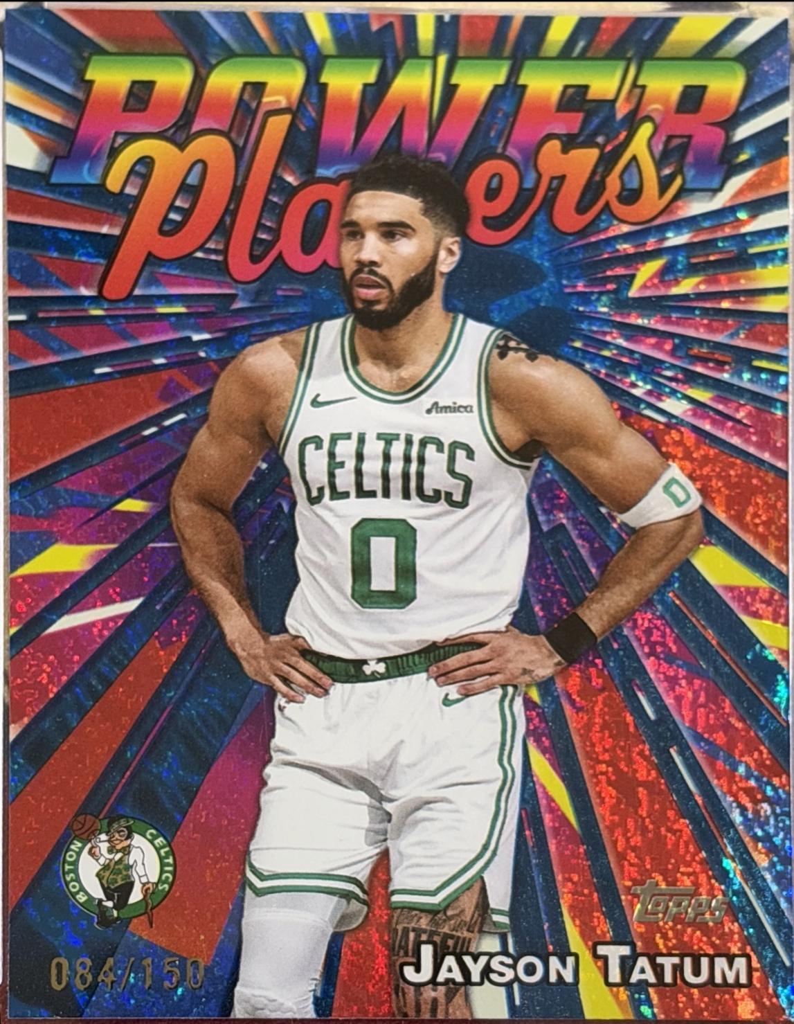 Jayson Tatum [Holo Blue Foil] #PP-5