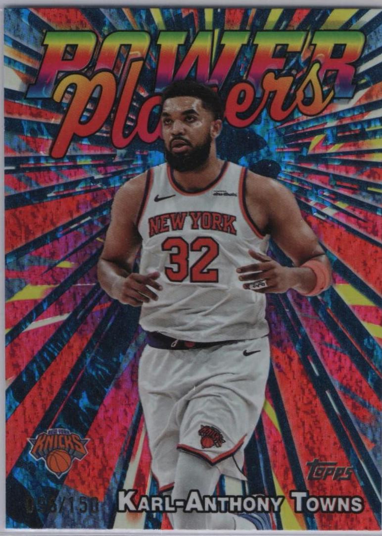 Karl-Anthony Towns [Holo Blue Foil] #PP-4