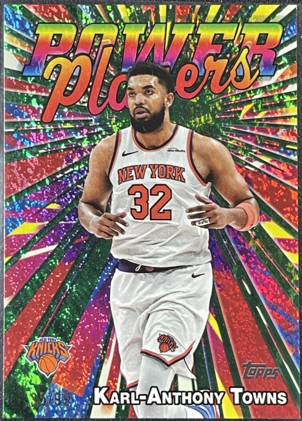 Karl-Anthony Towns [Holo Green Foil] #PP-4