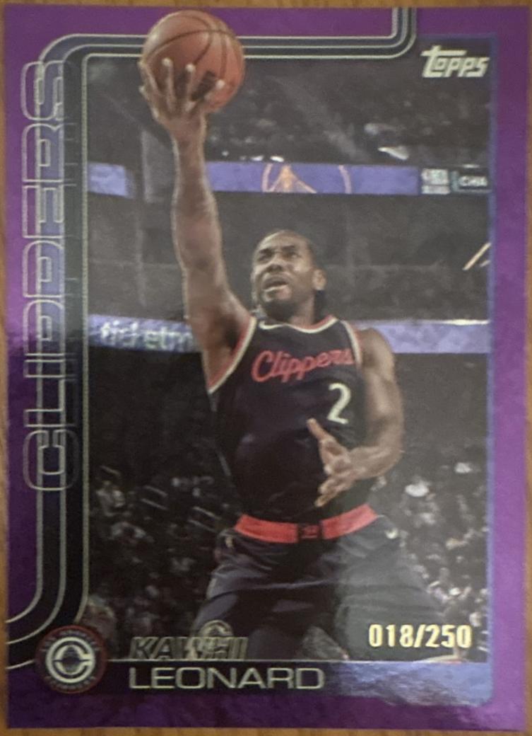 Kawhi Leonard [Holo Purple Foil] #PP-8