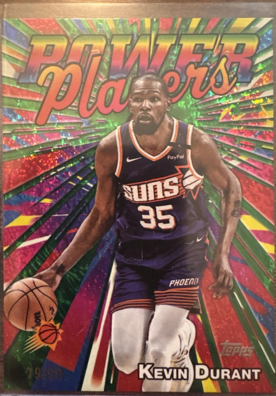 Kevin Durant [Holo Green Foil] #PP-6