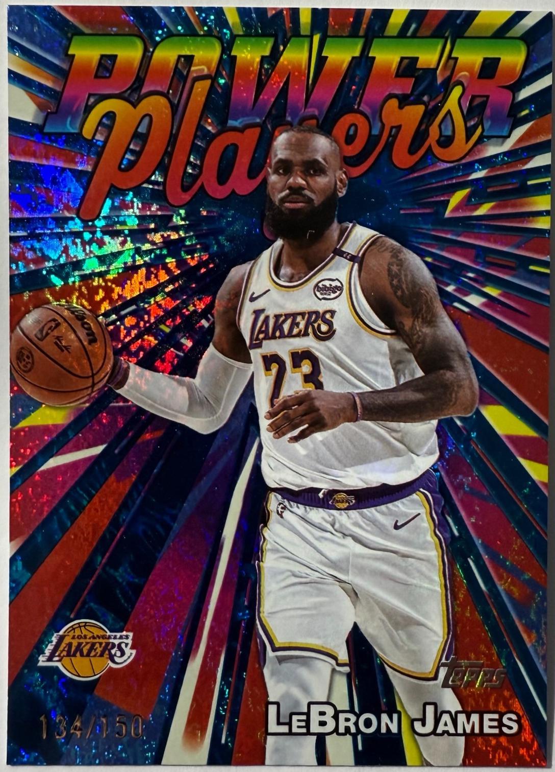 LeBron James [Holo Blue Foil] #PP-7