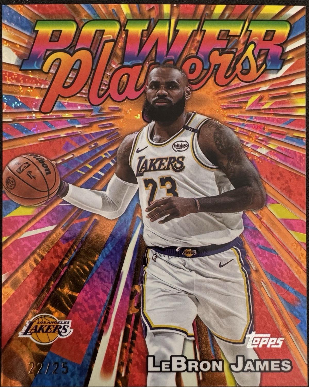 LeBron James [Holo Orange Foil] #PP-7